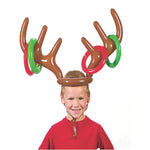 Deer head inflatable hat Inflatable antler ring children's toy - RB Trends