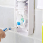 Wall-Mount Tooth Brush Holder & Toothpaste Dispenser - RB Trends